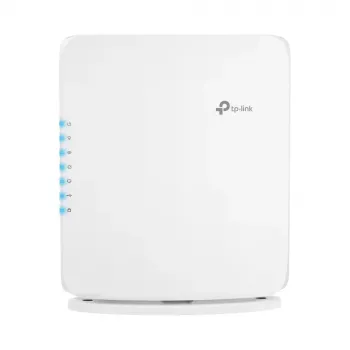 Router bezprzewodowy TP‑Link Archer BE450 — Dwupasmowy (2,4/5 GHz), Wi‑Fi 7, Multi‑Gigabit Ethernet, 5x LAN, USB, biały