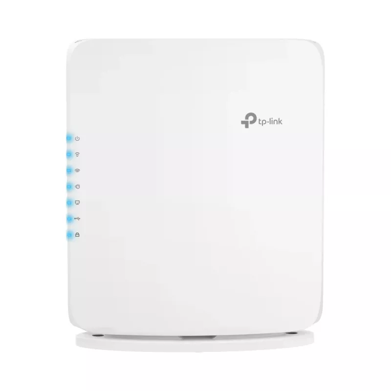 Router bezprzewodowy TP‑Link Archer BE450 — Dwupasmowy (2,4/5 GHz), Wi‑Fi 7, Multi‑Gigabit Ethernet, 5x LAN, USB, biały