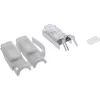 InLine złącze wtykowe Cat.6A RJ45 ekranowane, szare, 10 szt.