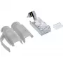 InLine Złącze zaciskowe Cat.6A RJ45 ekranowane, 3-częściowe szare 100 szt.