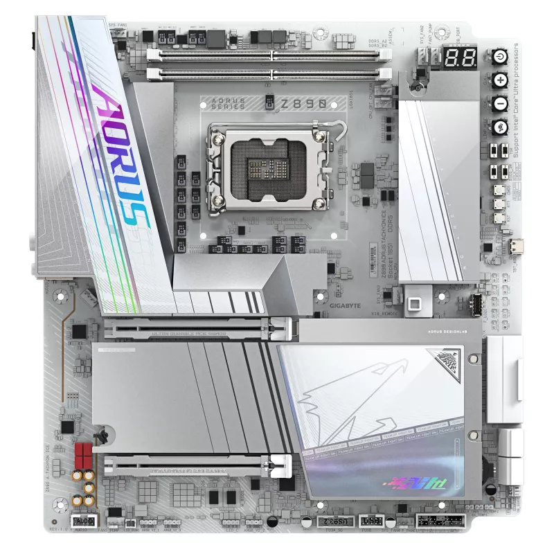 Płyta główna Gigabyte AORUS Z890 TACHYON ICE - Chipset Z890 - LGA1851 - E-ATX