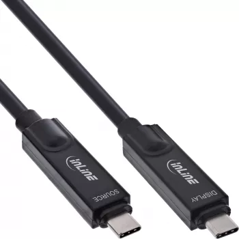 Kabel USB InLine 35799I USB 3.2 Gen 2 (3.1 Gen 2) 10 m USB C czarny