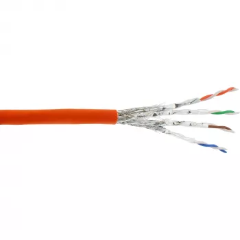 Kabel sieciowy InLine 70230I RJ45 Kat.7 600MHz 1m Pomarańczowy