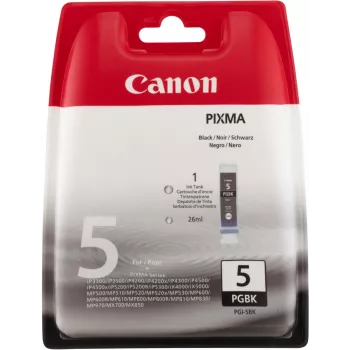 Oryginalny standardowy nabój atramentowy Canon PGI-5BK 1 szt. Czarny