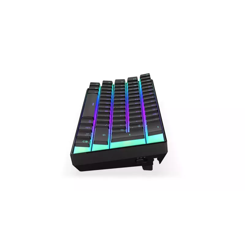 Klawiatura gamingowa ENDORFY Thock Compact RF Bezprzewodowa USB QWERTZ 61 klawiszy RGB LED