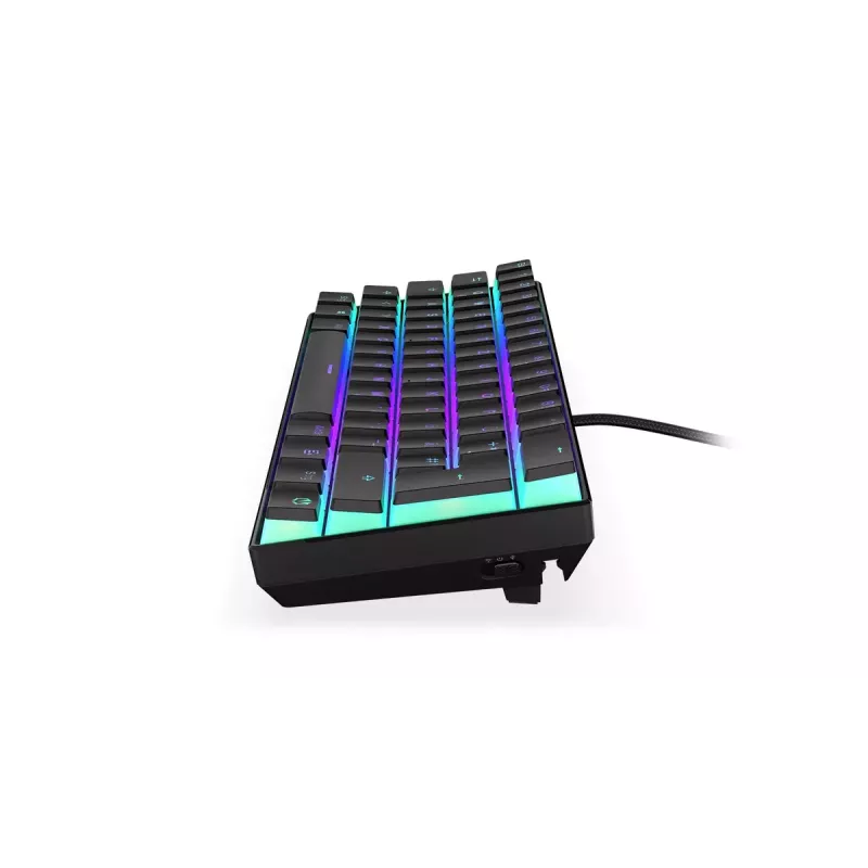 Klawiatura gamingowa ENDORFY Thock Compact RF Bezprzewodowa USB QWERTZ 61 klawiszy RGB LED