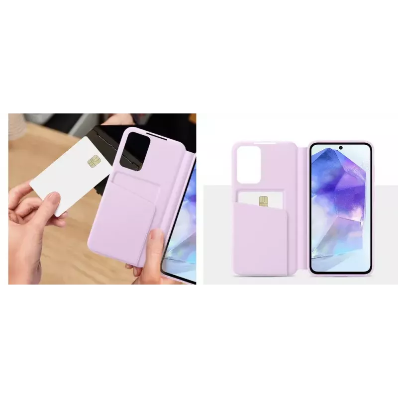Samsung EF-ZA556 etui na telefon komórkowy 16,8 cm (6,6 cala) Etui portfelowe Białe