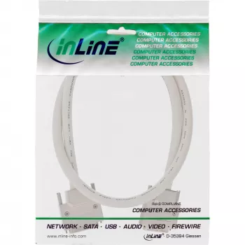 Kabel InLine SCSI U320, 68-pin micro Centronics (VHD) męski / męski, 3 m