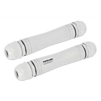 Intellinet Ultra Long Range Outdoor Fast Ethernet PoE+ Extender Kit 1000 m 95 W IP67