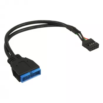 Wewnętrzny kabel InLine USB 2.0 na USB 3.0, złącze USB 2.0 / wewnętrzne USB 3.0, 0,30 m