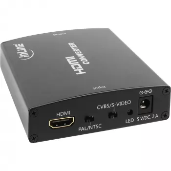Konwerter InLine HDMI na S-Video + Konwerter audio RCA