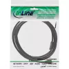InLine Micro-USB 2.0 extension kabel, Micro-B M/F, Czarny/gold, 3m