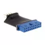 Adapter wewnętrzny InLine USB 3.0 na 2.0, 19-pin USB 3.0 na USB 2.0