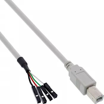 InLine Kabel USB 2.0 wewnętrzny USB B męski / złącze header, 0,40m