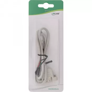 adapter kablowya USB 2.0 InLine 33440F 0,60 m USB A żeński / złącze kołkowe