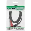 Kabel audio 2x RCA męski / 3,5 mm stereo męski 1,5 m InLine 89939S