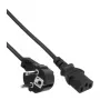 Kabel zasilający InLine, CEE 7/7 kątowy / wtyk męski IEC C13 3-pin, 7m