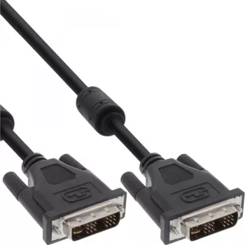 Kabel DVI-I 24+5 M/M Dual Link InLine 17793 3m