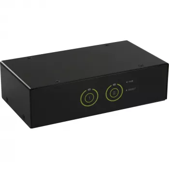 InLine Desktop KVM Switch, 2-portowy, HDMI, hub USB 3.0, z audio