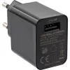 InLine USB Power Adapter Single, 100-240V do 5V/2.5A, czarny