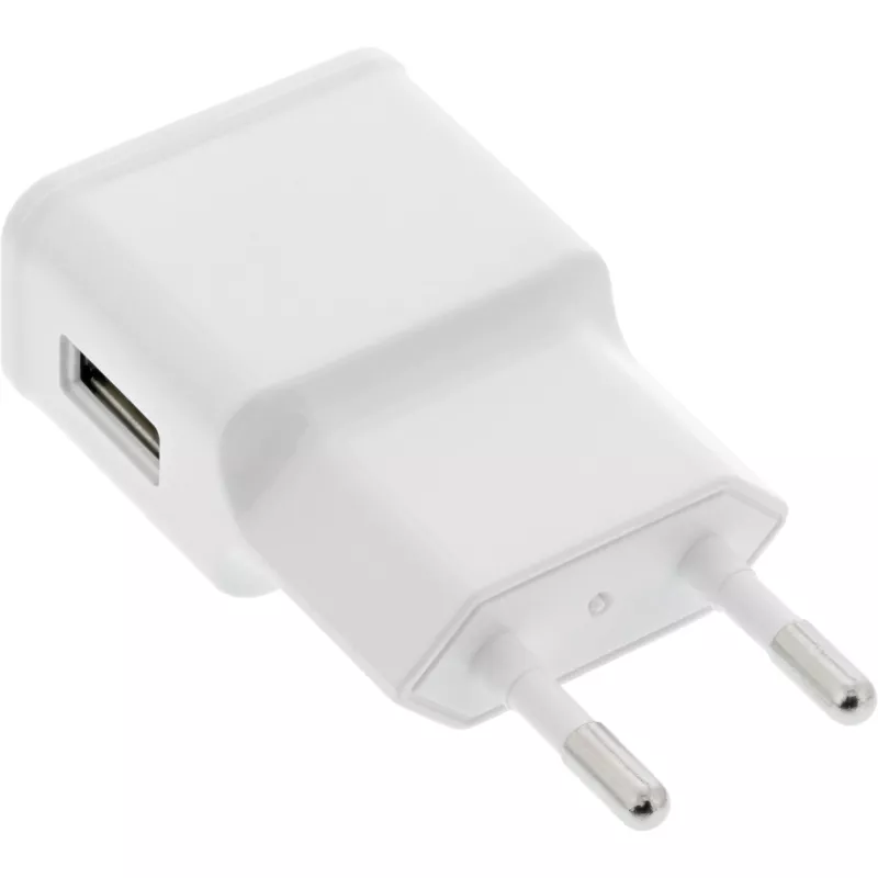 Zasilacz USB pojedynczy InLine 31504W 100-240V na 5V/1.2A biały
