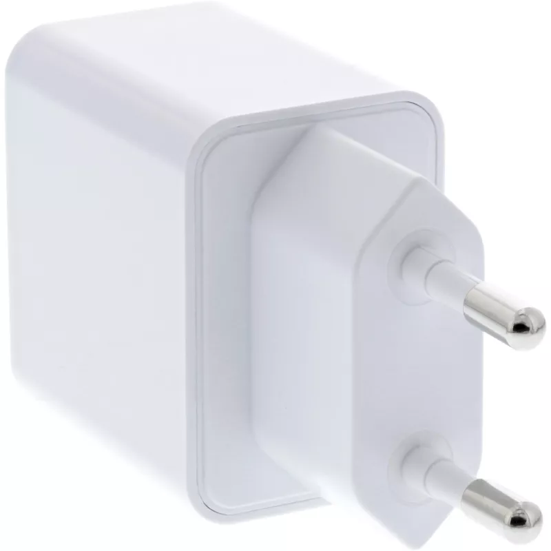 InLine USB Power Adapter Single, 100-240V na 5V/2.5A, biały