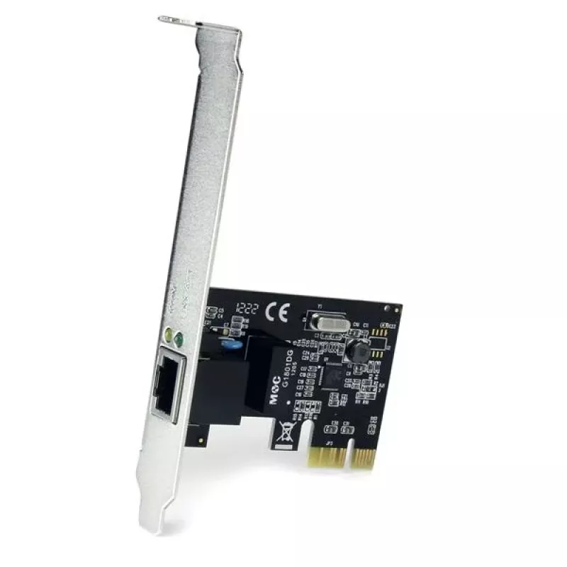 StarTech.com 1 portowa karta sieciowa serwerowa PCI Express PCIe Gigabit Ethernet NIC - profil podwójny