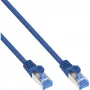 Kabel sieciowy InLine 72633B Niebieski 0,3 m Cat6a S/FTP (S-STP)