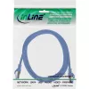 Kabel sieciowy InLine 72633B Niebieski 0,3 m Cat6a S/FTP (S-STP)