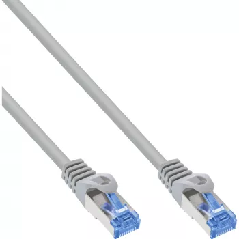 Kabel sieciowy InLine 72601 szary 1 m Cat6a S/FTP (S-STP)