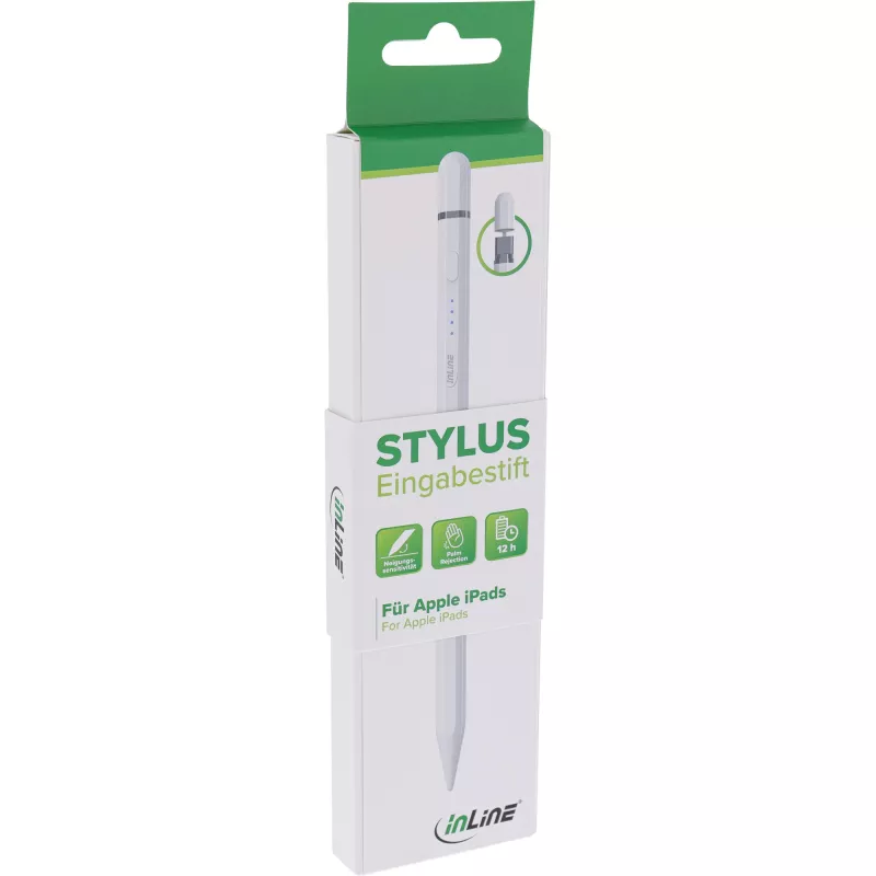Rysik InLine 55468W Biały 15g do Tabletu Apple