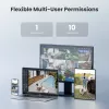 Jednostka bazowa Reolink Hub 1 z 2 kamerami Argus Series B310 Indoor biały