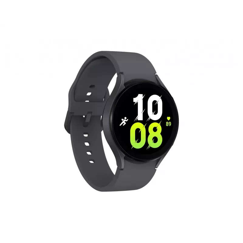 Samsung Galaxy Watch5 3,56 cm (1,4 cala) OLED 44 mm Cyfrowy 450 x 450 pikseli Ekran dotykowy Grafit Wi-Fi GPS (satelitarny)
