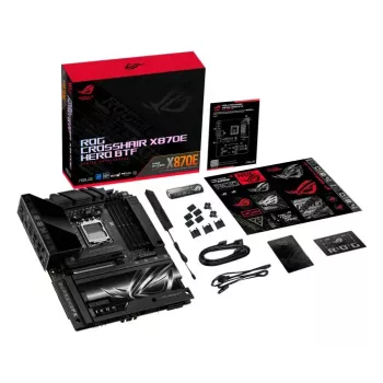 Płyta główna ASUS ROG CROSSHAIR X870E HERO BTF — AMD X870E, Socket AM5, ATX, DDR5, M.2, Wi‑Fi 7