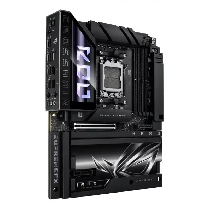 Płyta główna ASUS ROG CROSSHAIR X870E HERO BTF — AMD X870E, Socket AM5, ATX, DDR5, M.2, Wi‑Fi 7