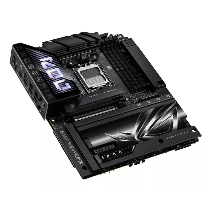 Płyta główna ASUS ROG CROSSHAIR X870E HERO BTF — AMD X870E, Socket AM5, ATX, DDR5, M.2, Wi‑Fi 7