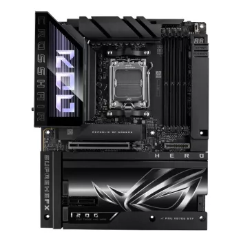 Płyta główna ASUS ROG CROSSHAIR X870E HERO BTF — AMD X870E, Socket AM5, ATX, DDR5, M.2, Wi‑Fi 7