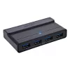 InLine 60604I przełącznik współdzielenia USB-C z 4-portowym hubem USB