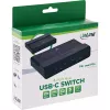 InLine 60604I przełącznik współdzielenia USB-C z 4-portowym hubem USB