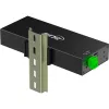 InLine 35396C koncentrator interfejsów USB 3.2 Gen 1 (3.1 Gen 1) Type-B 5000 Mbit/s Czarny