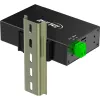 InLine 35396A koncentrator interfejsów USB 3.2 Gen 1 (3.1 Gen 1) Type-B 5000 Mbit/s Czarny
