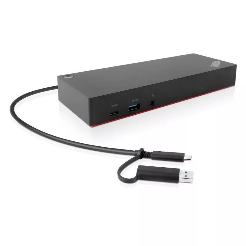 Lenovo ThinkPad Hybrid USB-C z USB-A Wired USB 3.2 Gen 2 (3.1 Gen 2) Type-C Czarny