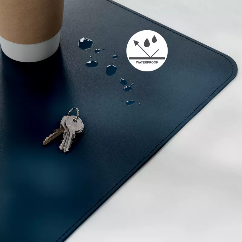 Mata na biurko LEITZ Large Desk Mat, PVC, ciemnoniebieska, 400 x 800 x 2 mm