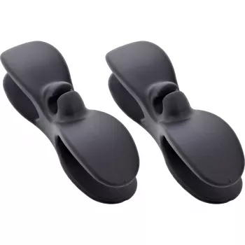 InLine 59971D organizer kabli Uniwersalny Uchwyt na kable Czarny 2 szt.