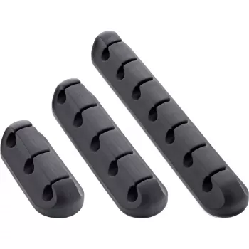 InLine 59971B organizer kabli Uniwersalny Klips na kabel Czarny