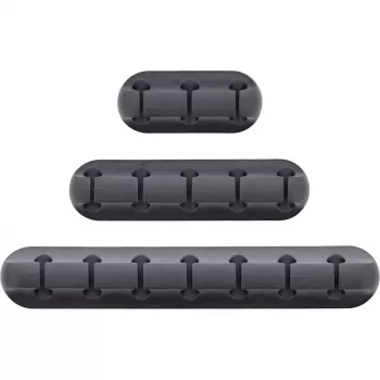 InLine 59971B organizer kabli Uniwersalny Klips na kabel Czarny