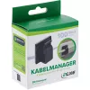 InLine 59971G organizer kabli Uniwersalny Uchwyt na kabel Czarny 100 szt.