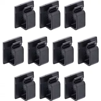 InLine 59971F organizer kabli Uniwersalny haczyk na kable Czarny 10 szt.