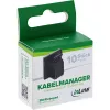 InLine 59971E organizer kabli Uniwersalny Haczyk na kabel Czarny 10 szt.