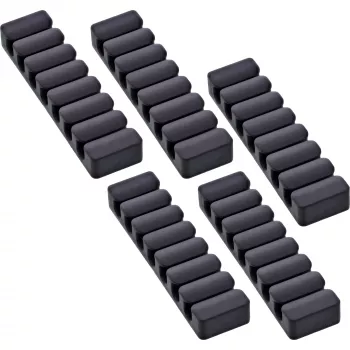 InLine 59971L organizer kabli Uniwersalny klips na kabel Czarny 5 szt.